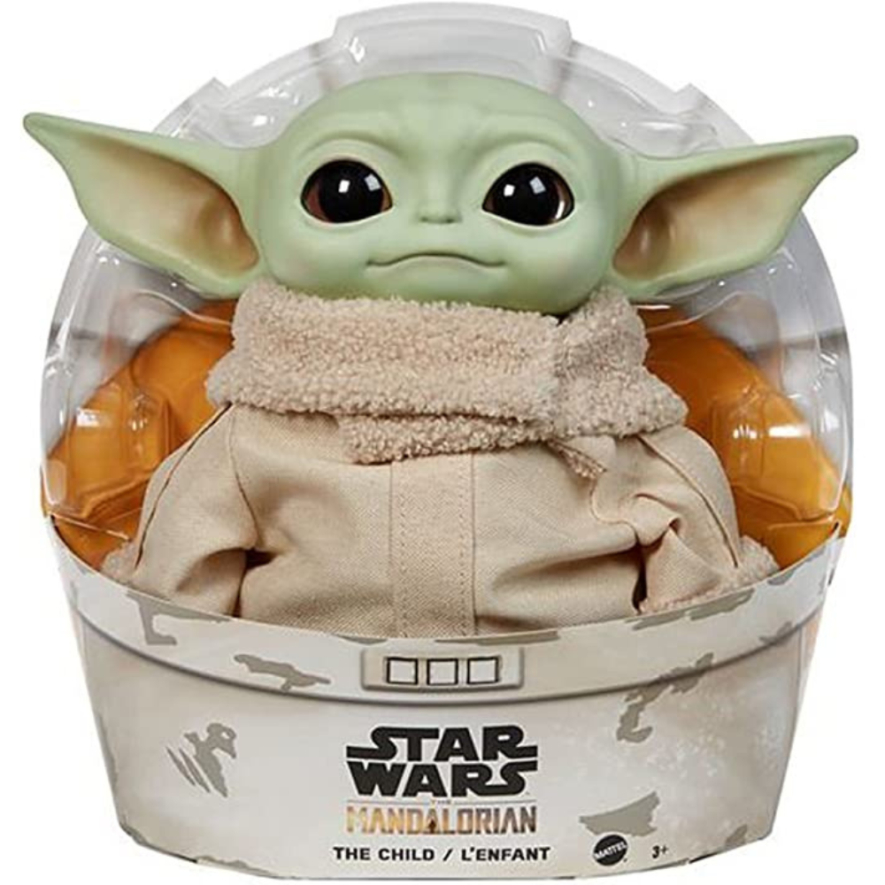 Star Wars The Child Plush Toy, 11-inch Small Yoda-Like Soft Figure from The Mandalorian