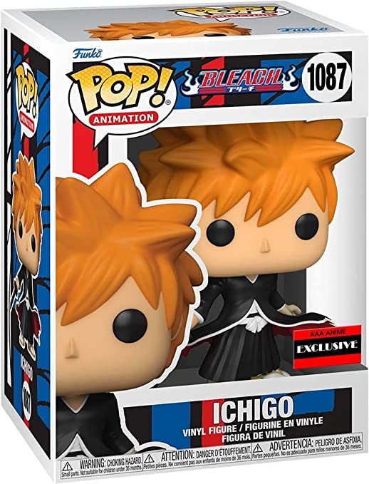 Funko Pop Bleach Ichigo Kurosaki Bankai Tensa Zangetsu Vinyl Figure (AAA Anime Exclusive)