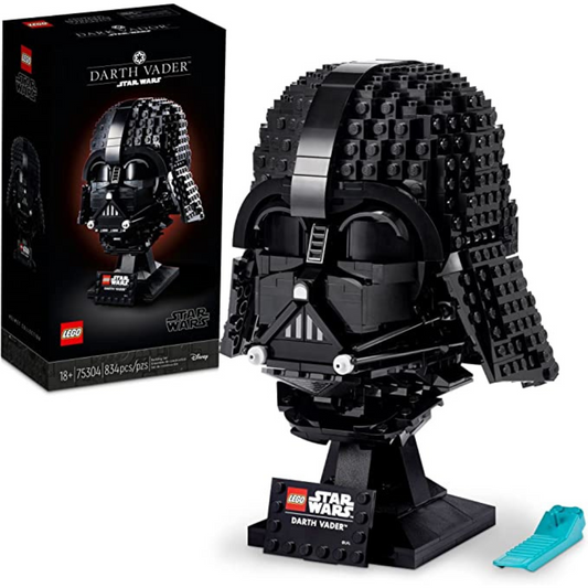 LEGO Star Wars Darth Vader Helmet 75304 Set, Mask Display Model Kit for Adults to Build