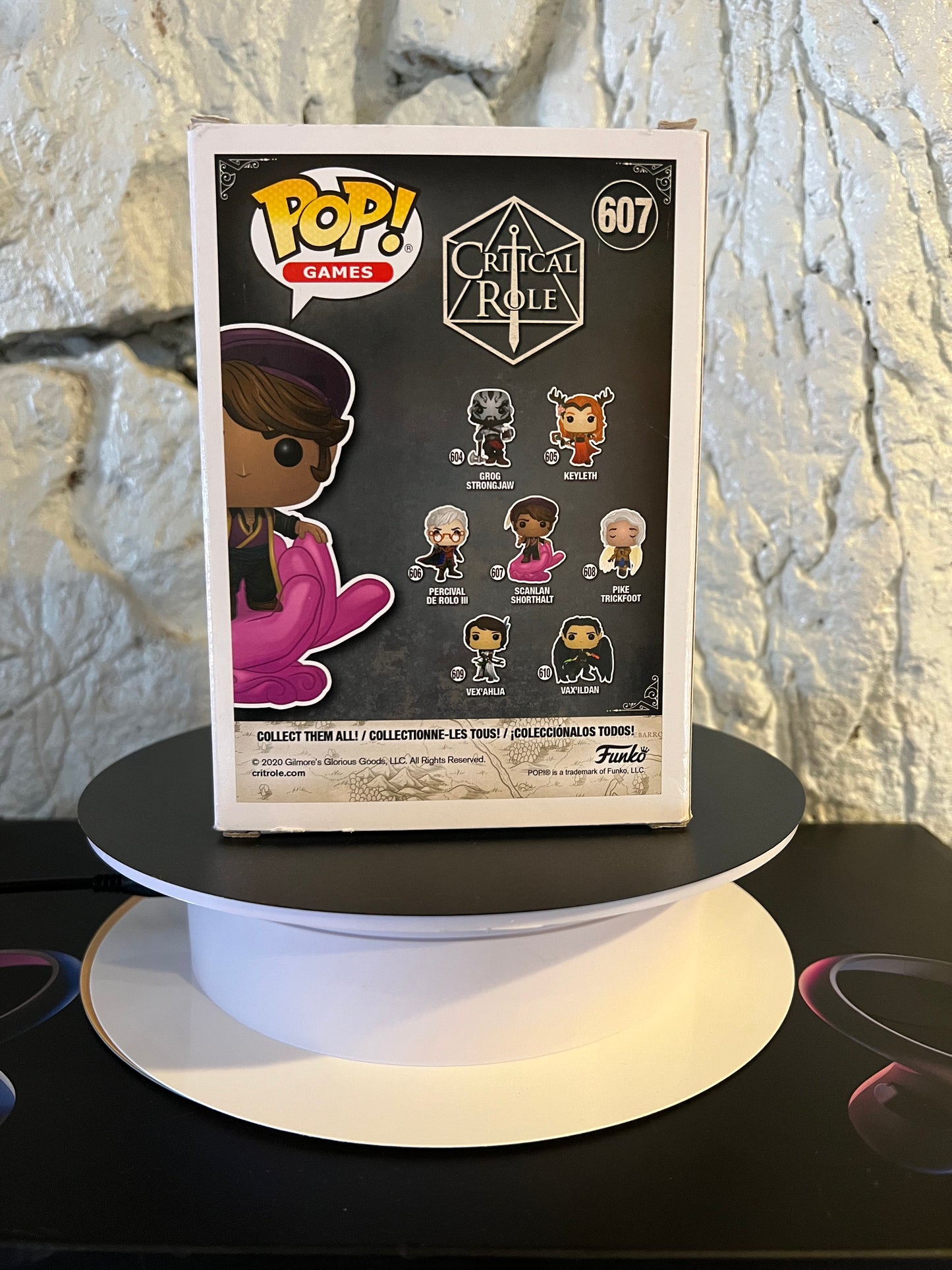 Funko Pop! Games: Vox Machina - Scanlan Shorthalt, Multicolour, 3.75 inches