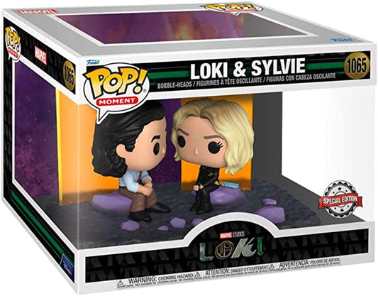 Funko Pop - Moment, Marvel #1065 Loki and Sylvie 2-Pack