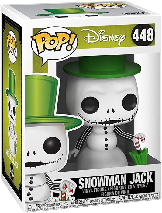 Funko Pop Disney: Nightmare Before Christmas - Snowman Jack Skellington Collectible Figure
