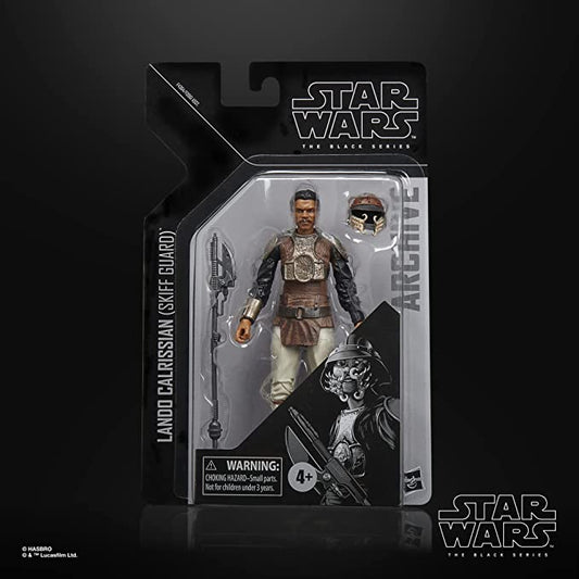 Star Wars The Black Series Archive Lando Calrissian (Skiff Guard) Toy 6-Inch-Scale Return of The Jedi Collectible Action Figure,